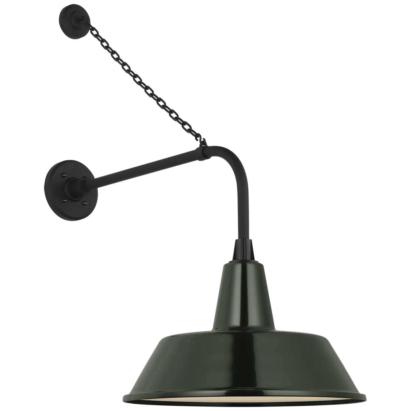 VISUAL COMFORT SIGNATURE, ACADEMY ANCHORED REX BARN LIGHT, OUTDOOR WALL LIGHTS