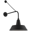 VISUAL COMFORT SIGNATURE, ACADEMY ANCHORED REX BARN LIGHT, OUTDOOR WALL LIGHTS