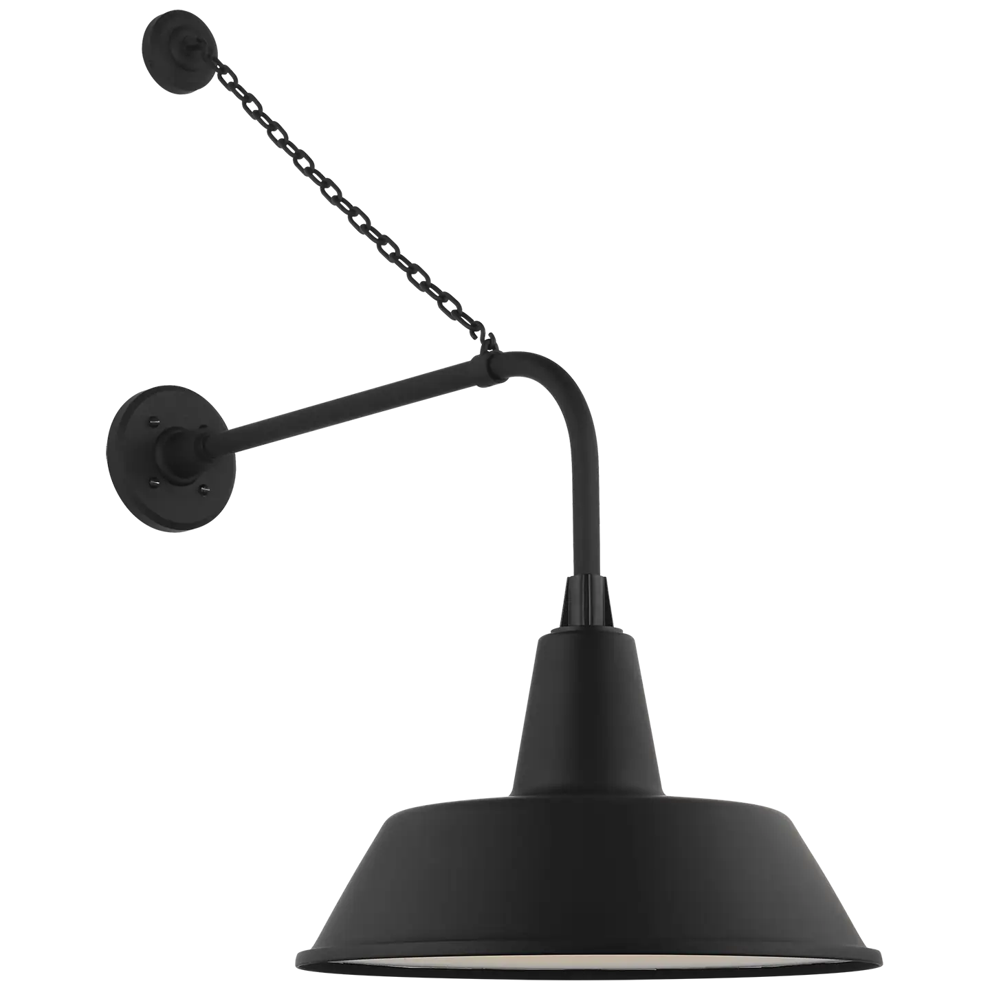 VISUAL COMFORT SIGNATURE, ACADEMY ANCHORED REX BARN LIGHT, OUTDOOR WALL LIGHTS