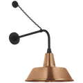 VISUAL COMFORT SIGNATURE, ACADEMY ANCHORED REX BARN LIGHT, OUTDOOR WALL LIGHTS