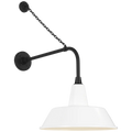 VISUAL COMFORT SIGNATURE, ACADEMY ANCHORED REX BARN LIGHT, OUTDOOR WALL LIGHTS