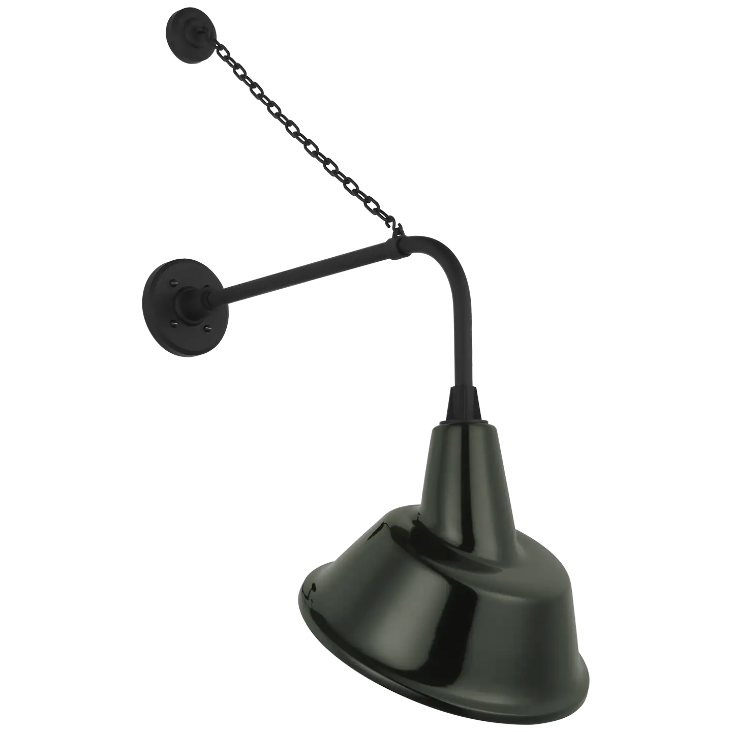 VISUAL COMFORT SIGNATURE, ACADEMY ANCHORED REX BARN LIGHT, OUTDOOR WALL LIGHTS