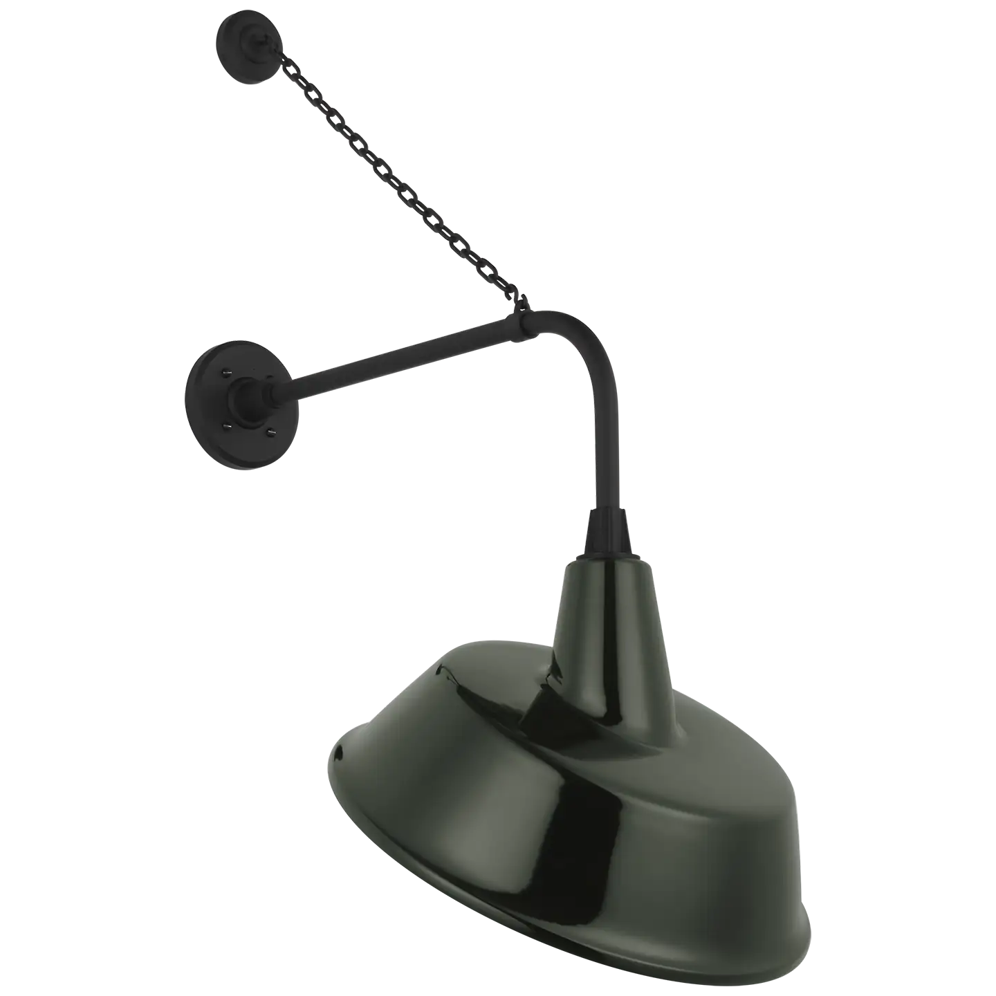 VISUAL COMFORT SIGNATURE, ACADEMY ANCHORED REX BARN LIGHT, OUTDOOR WALL LIGHTS