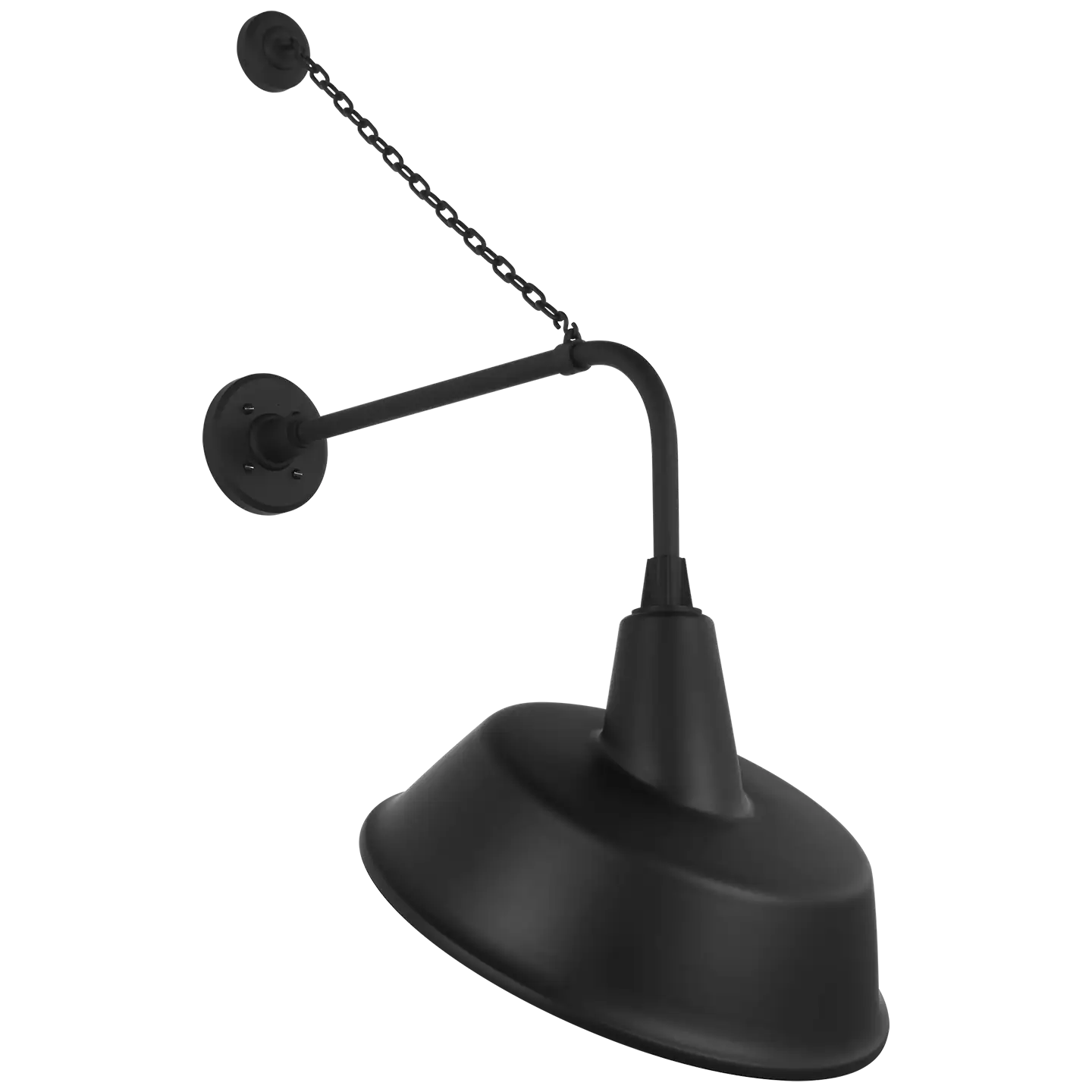 VISUAL COMFORT SIGNATURE, ACADEMY ANCHORED REX BARN LIGHT, OUTDOOR WALL LIGHTS