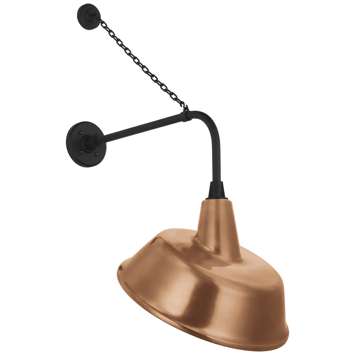 VISUAL COMFORT SIGNATURE, ACADEMY ANCHORED REX BARN LIGHT, OUTDOOR WALL LIGHTS