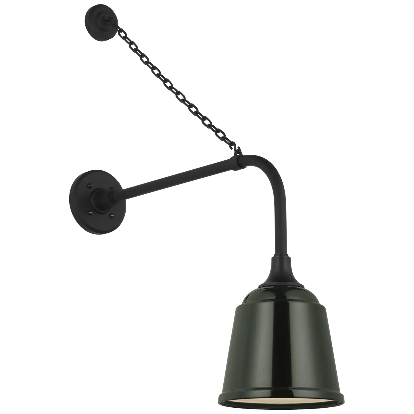VISUAL COMFORT SIGNATURE, ACADEMY ANCHORED REX BARN LIGHT, OUTDOOR WALL LIGHTS