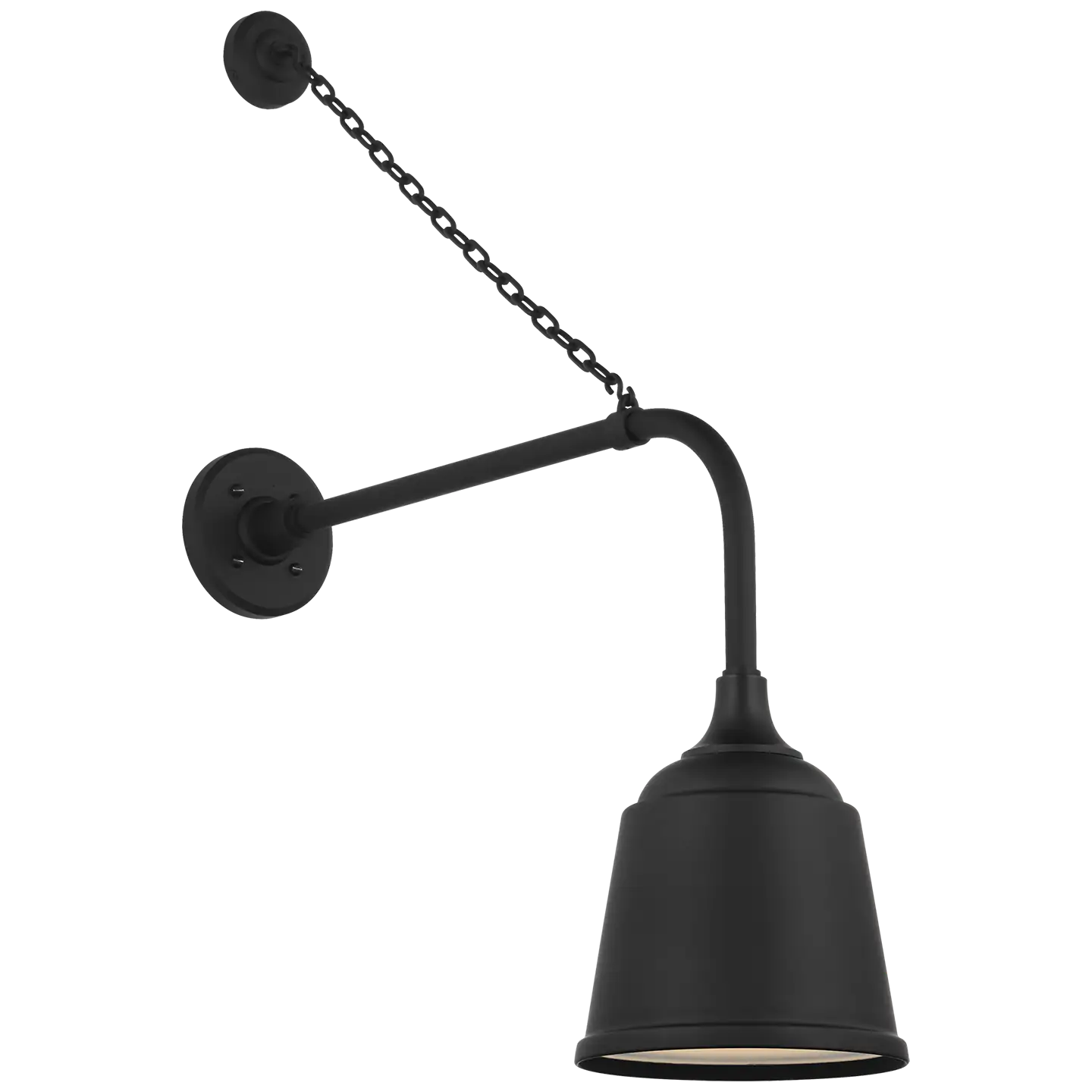 VISUAL COMFORT SIGNATURE, ACADEMY ANCHORED REX BARN LIGHT, OUTDOOR WALL LIGHTS
