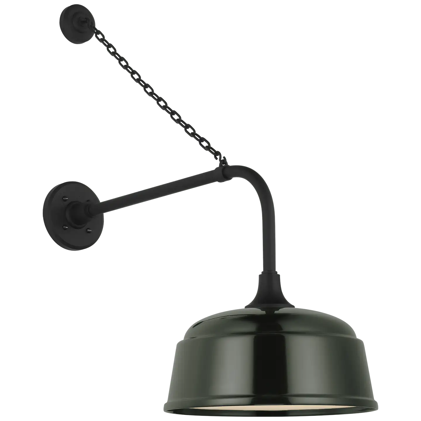 VISUAL COMFORT SIGNATURE, ACADEMY ANCHORED REX BARN LIGHT, OUTDOOR WALL LIGHTS