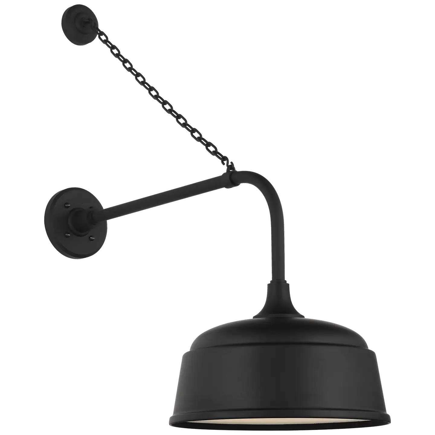 VISUAL COMFORT SIGNATURE, ACADEMY ANCHORED REX BARN LIGHT, OUTDOOR WALL LIGHTS