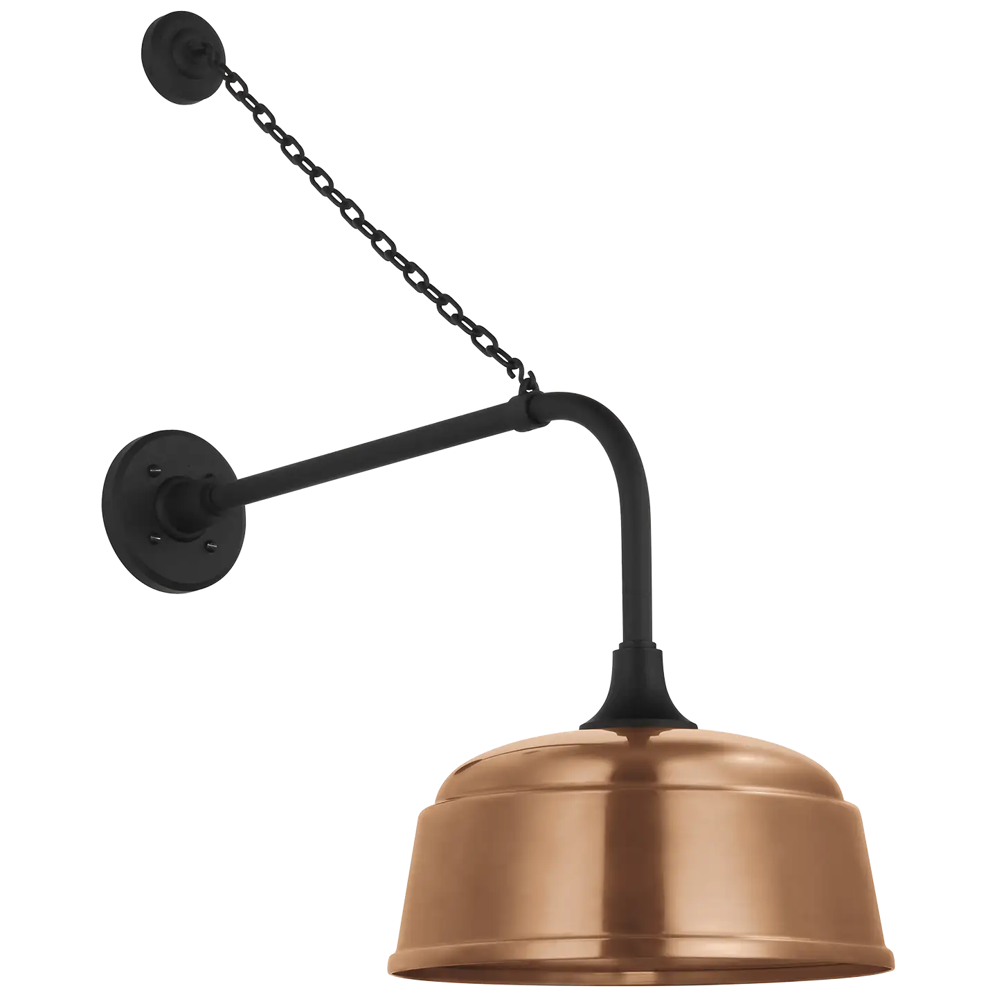 VISUAL COMFORT SIGNATURE, ACADEMY ANCHORED REX BARN LIGHT, OUTDOOR WALL LIGHTS