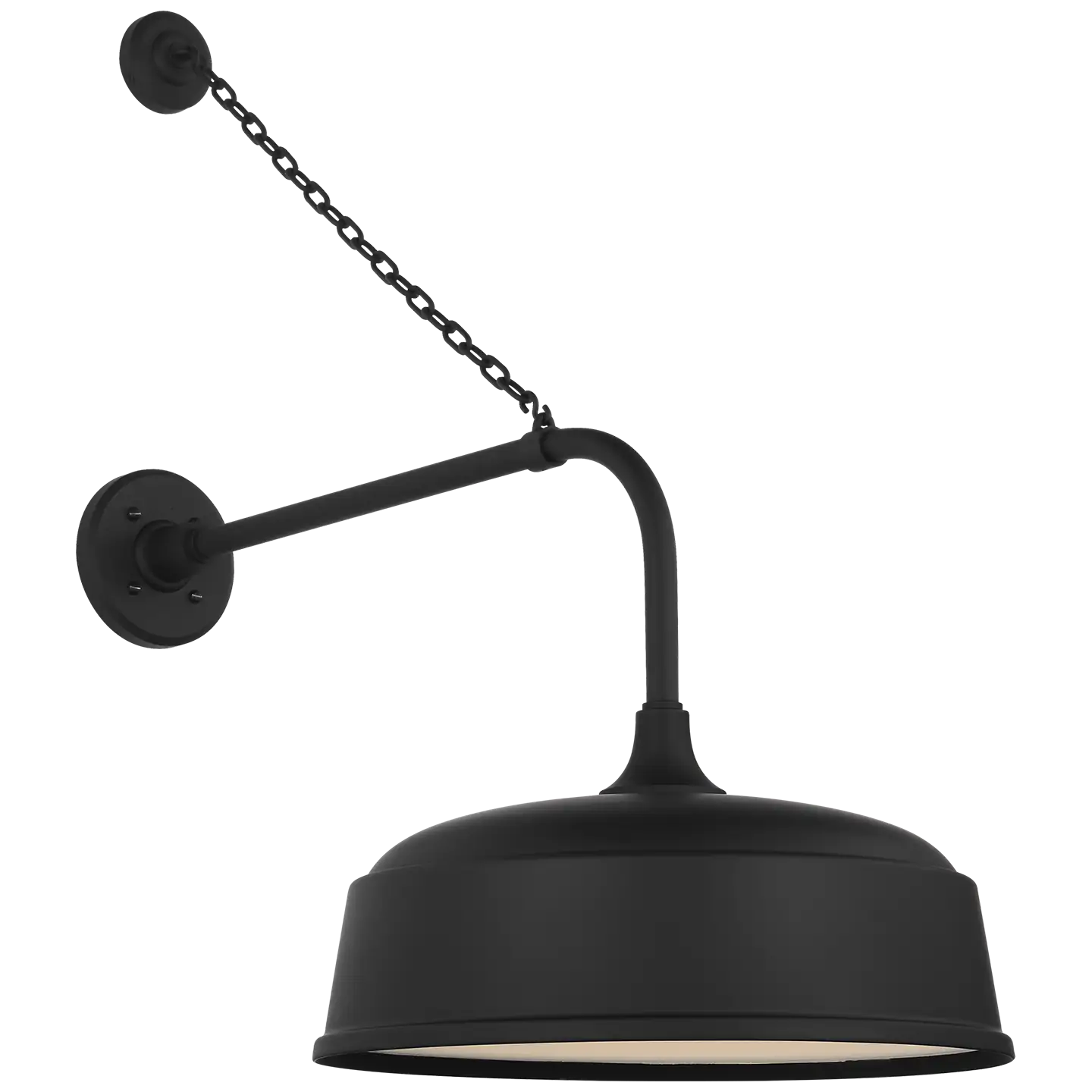 VISUAL COMFORT SIGNATURE, ACADEMY ANCHORED REX BARN LIGHT, OUTDOOR WALL LIGHTS