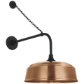 VISUAL COMFORT SIGNATURE, ACADEMY ANCHORED REX BARN LIGHT, OUTDOOR WALL LIGHTS