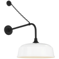 VISUAL COMFORT SIGNATURE, ACADEMY ANCHORED REX BARN LIGHT, OUTDOOR WALL LIGHTS
