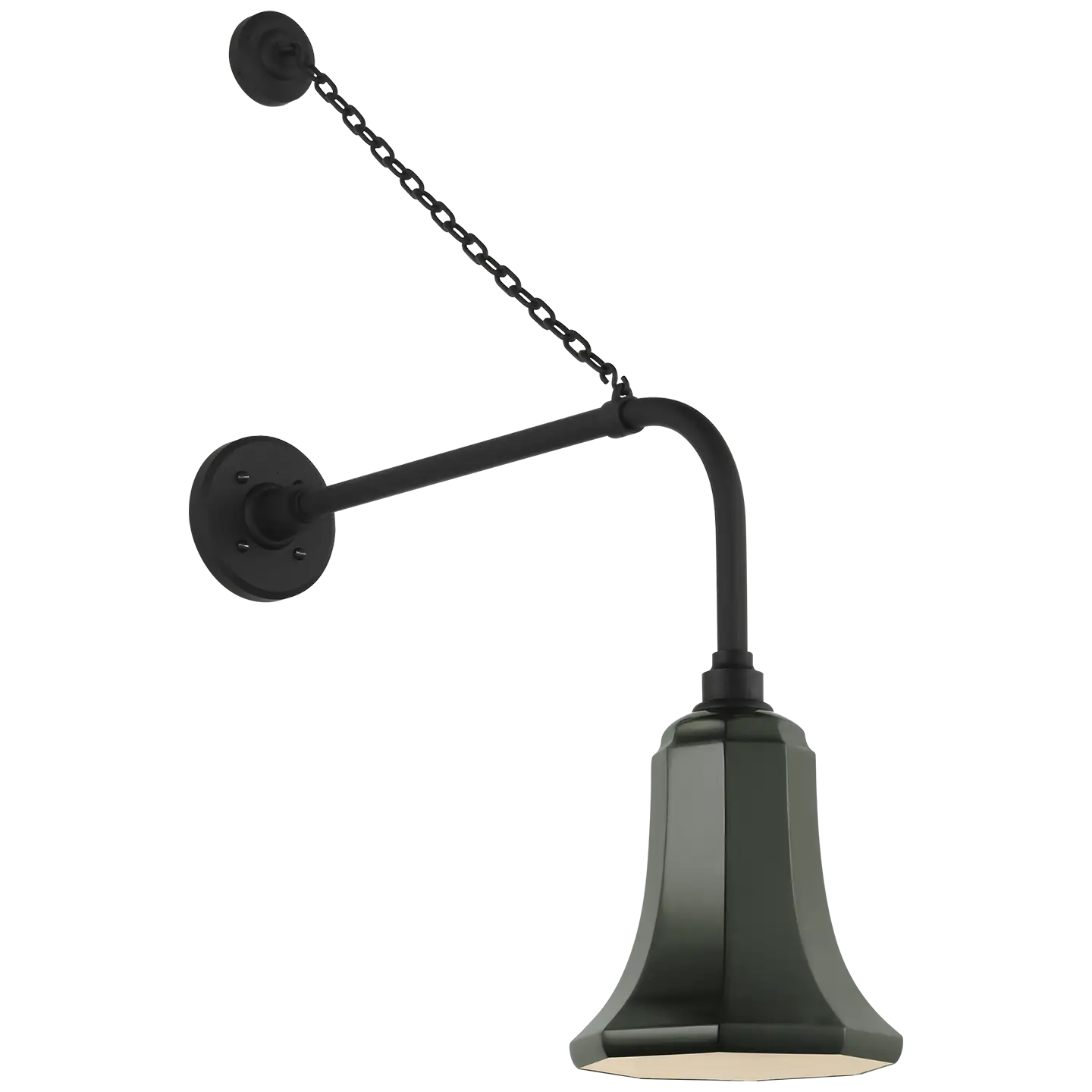VISUAL COMFORT SIGNATURE, ACADEMY ANCHORED REX BARN LIGHT, OUTDOOR WALL LIGHTS