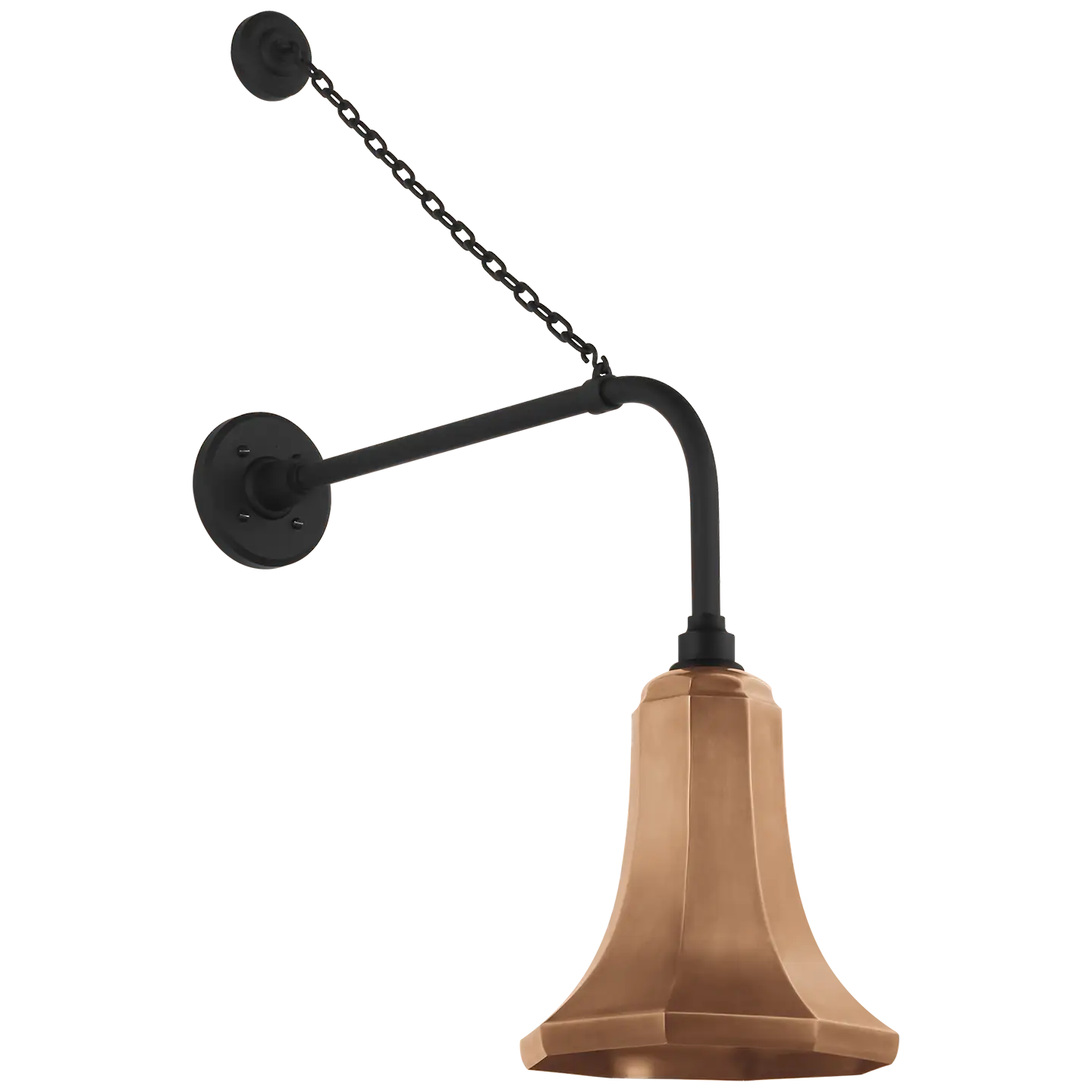 VISUAL COMFORT SIGNATURE, ACADEMY ANCHORED REX BARN LIGHT, OUTDOOR WALL LIGHTS