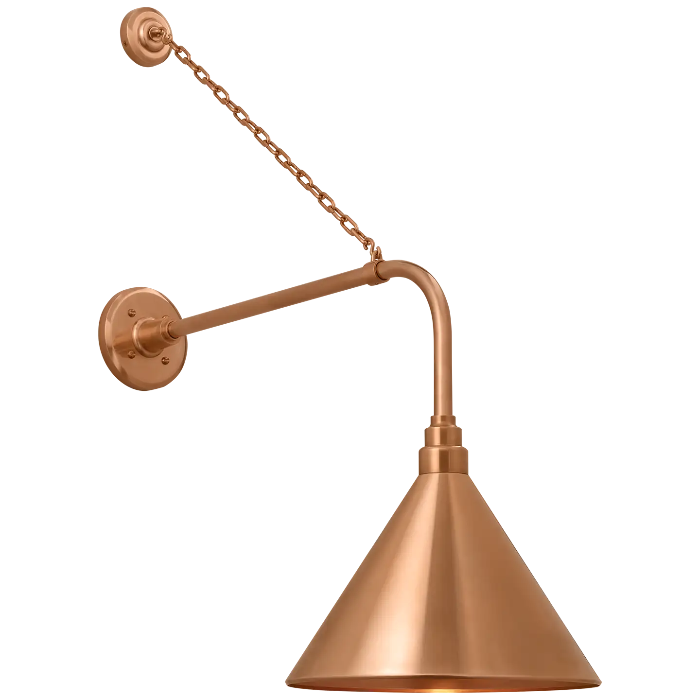 VISUAL COMFORT SIGNATURE, ACADEMY ANCHORED REX BARN LIGHT, OUTDOOR WALL LIGHTS