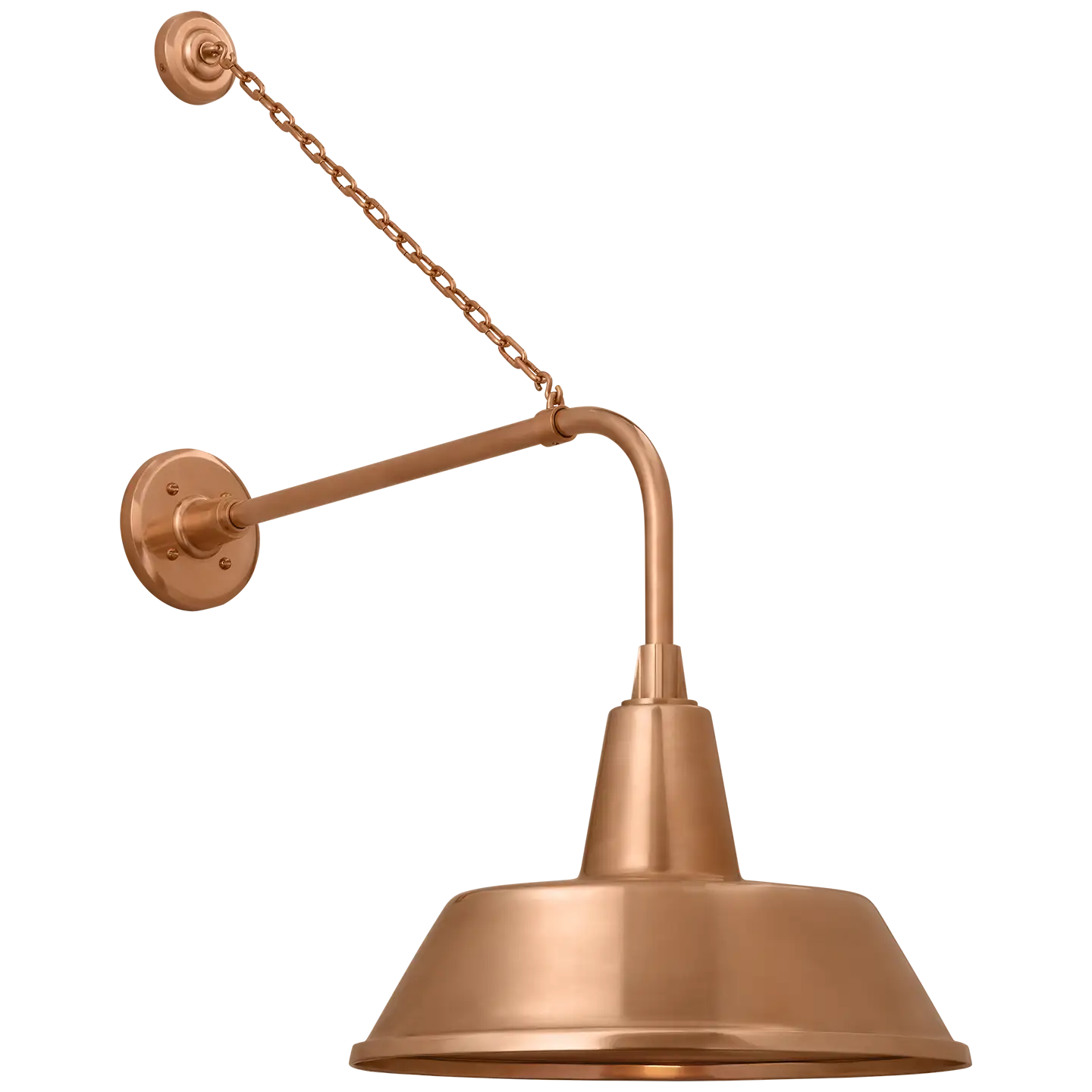 VISUAL COMFORT SIGNATURE, ACADEMY ANCHORED REX BARN LIGHT, OUTDOOR WALL LIGHTS