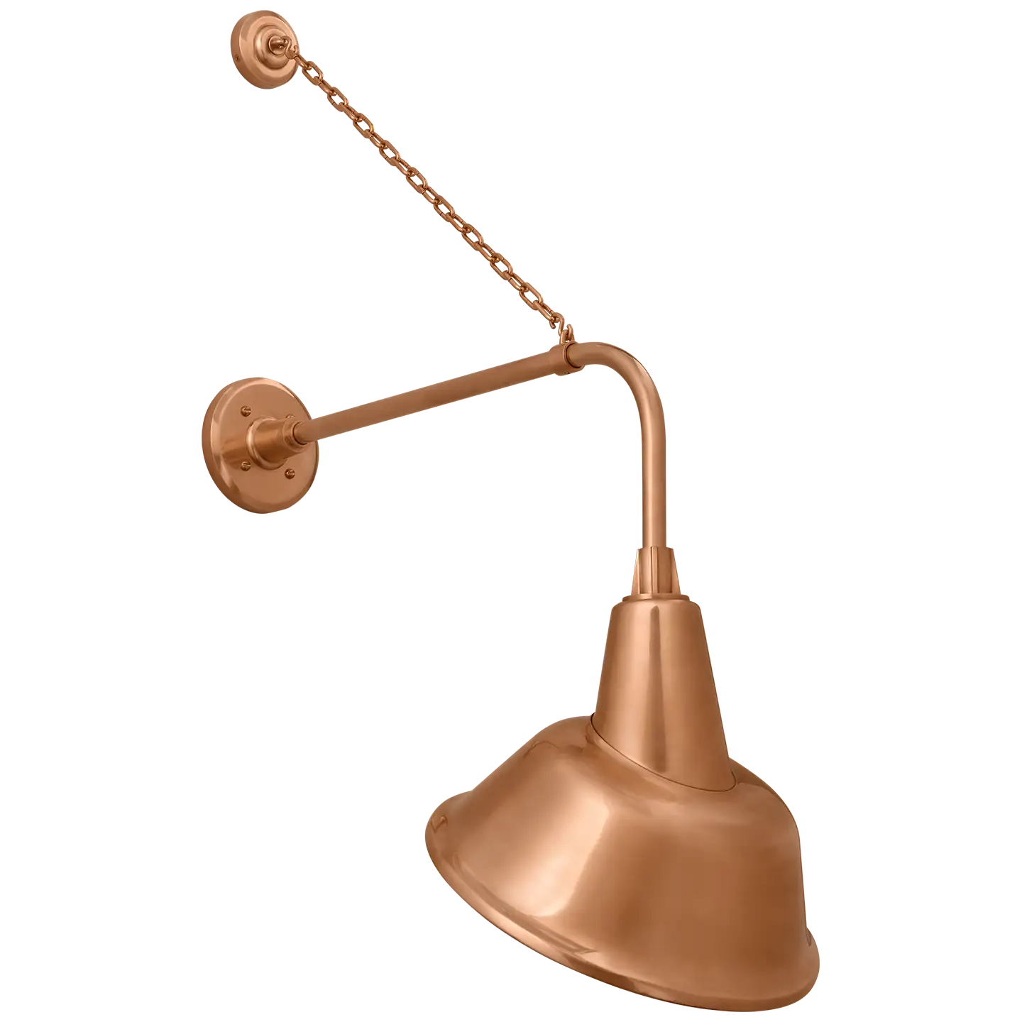 VISUAL COMFORT SIGNATURE, ACADEMY ANCHORED REX BARN LIGHT, OUTDOOR WALL LIGHTS