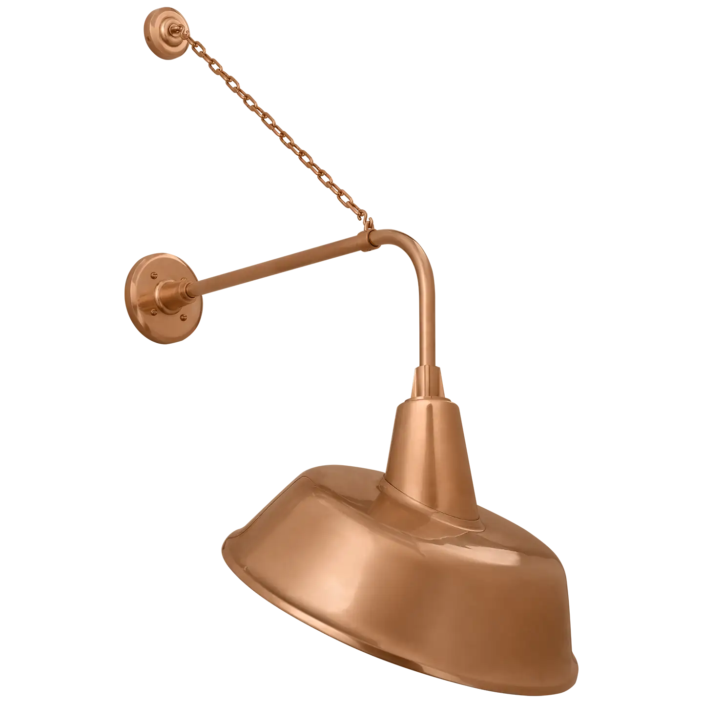 VISUAL COMFORT SIGNATURE, ACADEMY ANCHORED REX BARN LIGHT, OUTDOOR WALL LIGHTS