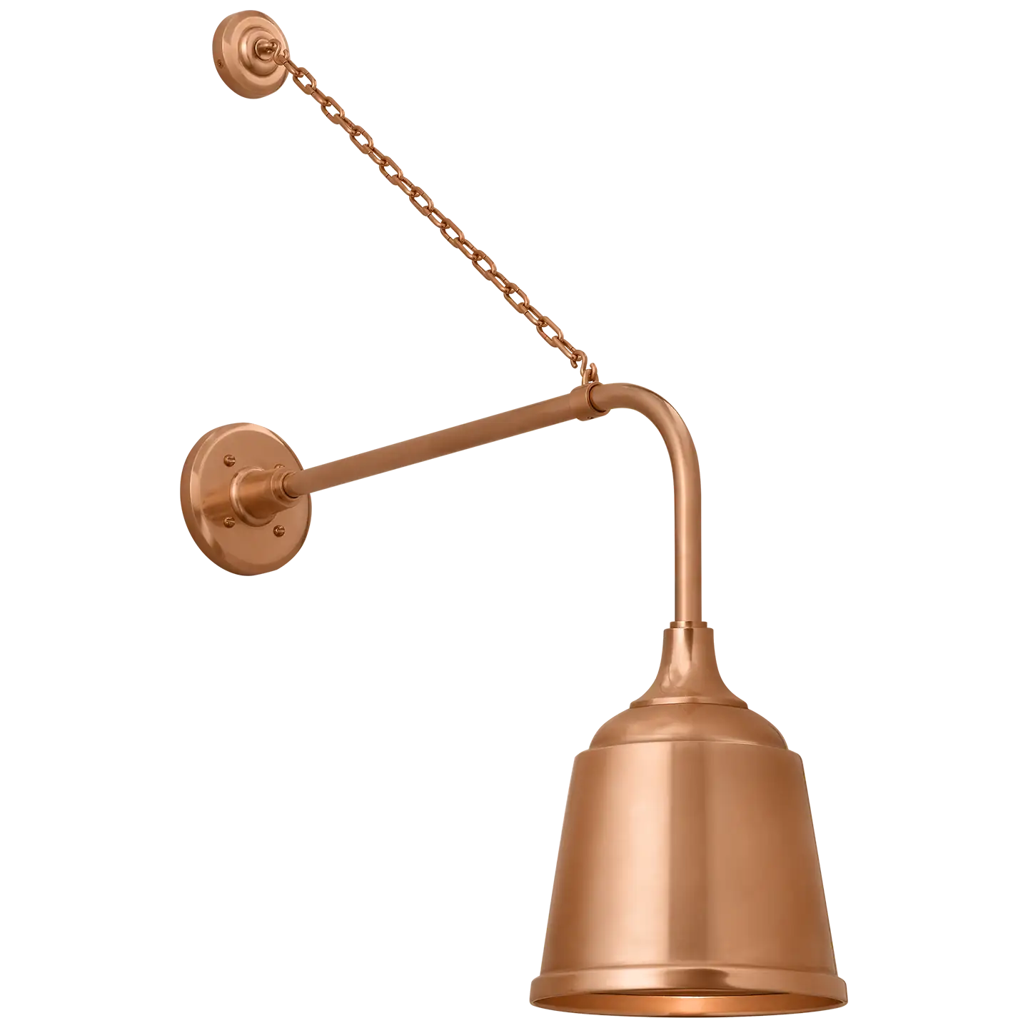 VISUAL COMFORT SIGNATURE, ACADEMY ANCHORED REX BARN LIGHT, OUTDOOR WALL LIGHTS