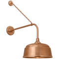 VISUAL COMFORT SIGNATURE, ACADEMY ANCHORED REX BARN LIGHT, OUTDOOR WALL LIGHTS