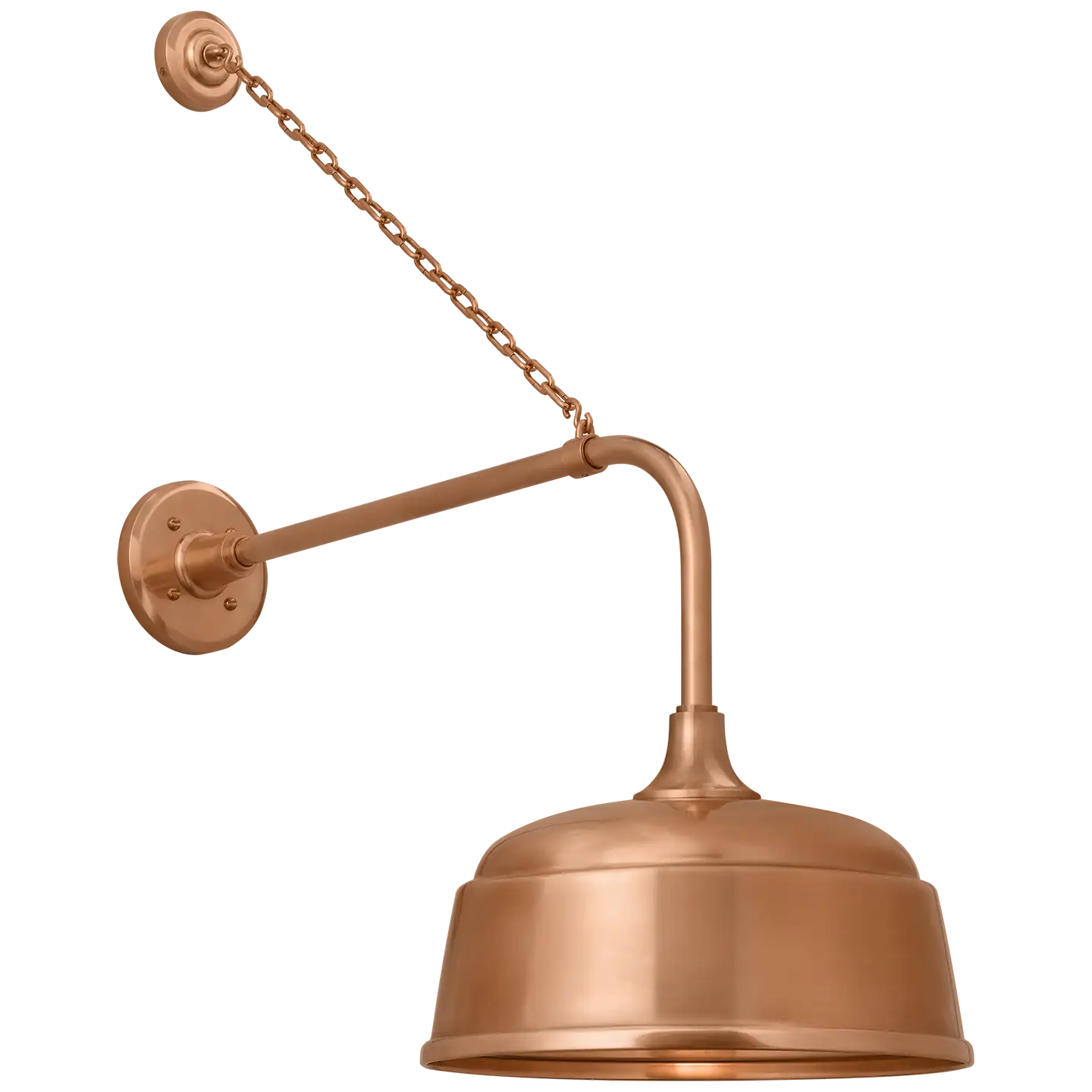 VISUAL COMFORT SIGNATURE, ACADEMY ANCHORED REX BARN LIGHT, OUTDOOR WALL LIGHTS