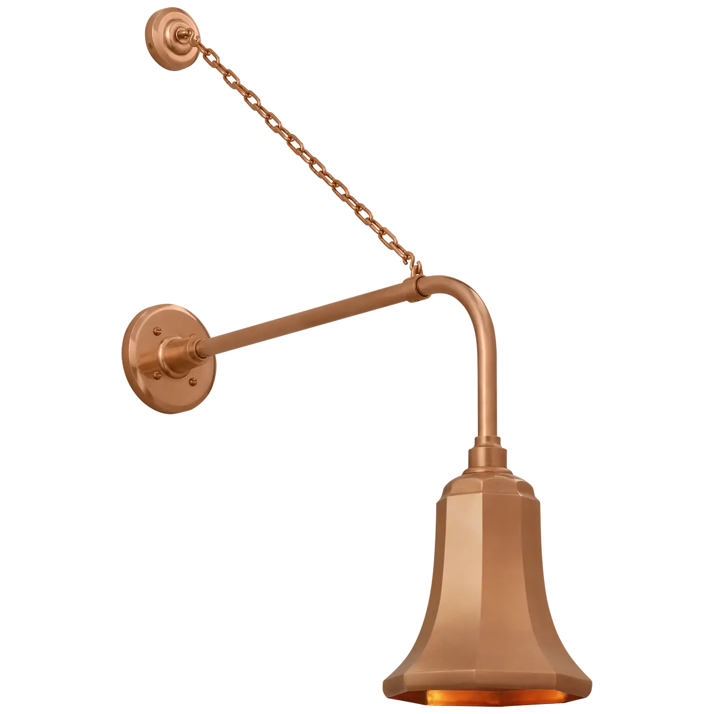 VISUAL COMFORT SIGNATURE, ACADEMY ANCHORED REX BARN LIGHT, OUTDOOR WALL LIGHTS