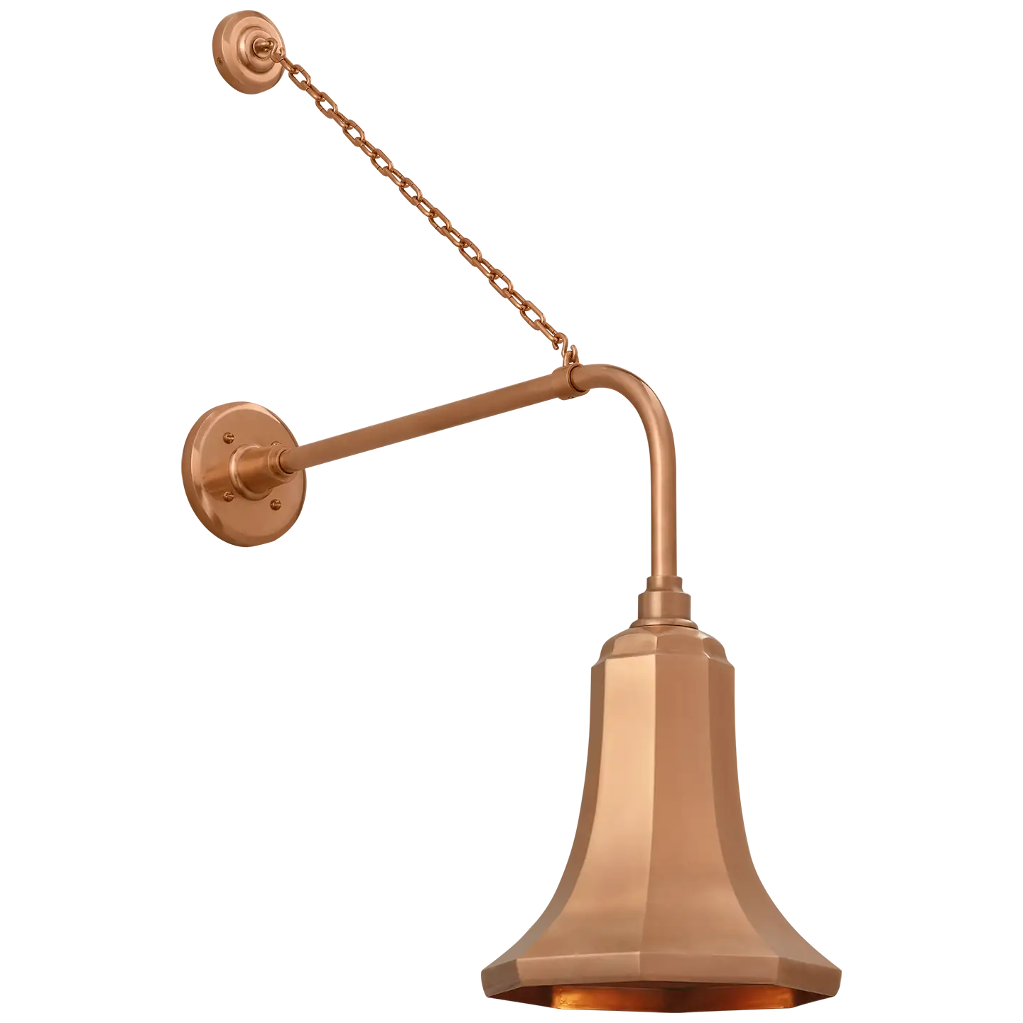 VISUAL COMFORT SIGNATURE, ACADEMY ANCHORED REX BARN LIGHT, OUTDOOR WALL LIGHTS