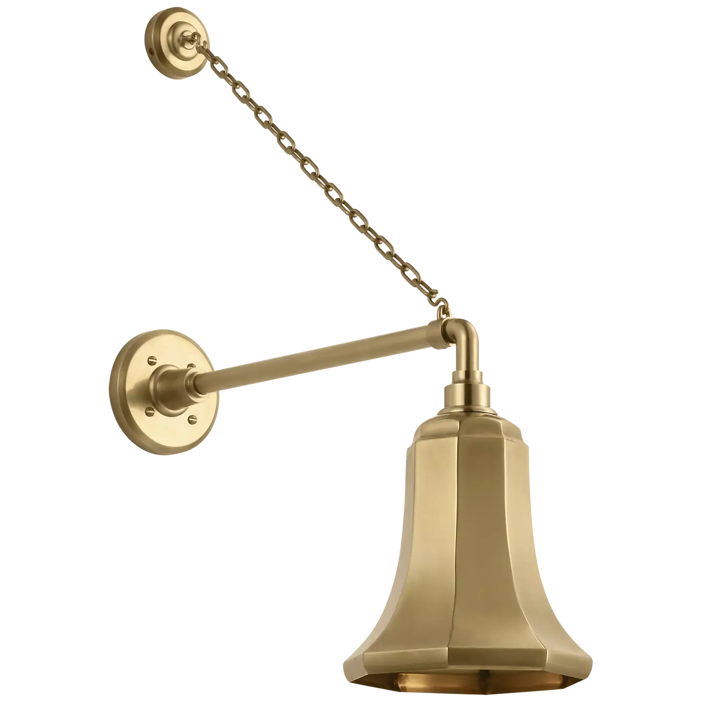 VISUAL COMFORT SIGNATURE, ACADEMY ANCHORED MACK BARN LIGHT, OUTDOOR WALL LIGHTS