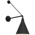 VISUAL COMFORT SIGNATURE, ACADEMY ANCHORED MACK BARN LIGHT, OUTDOOR WALL LIGHTS