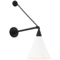 VISUAL COMFORT SIGNATURE, ACADEMY ANCHORED MACK BARN LIGHT, OUTDOOR WALL LIGHTS