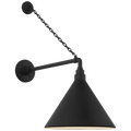 VISUAL COMFORT SIGNATURE, ACADEMY ANCHORED MACK BARN LIGHT, OUTDOOR WALL LIGHTS