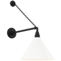 VISUAL COMFORT SIGNATURE, ACADEMY ANCHORED MACK BARN LIGHT, OUTDOOR WALL LIGHTS