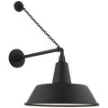 VISUAL COMFORT SIGNATURE, ACADEMY ANCHORED MACK BARN LIGHT, OUTDOOR WALL LIGHTS