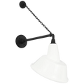 VISUAL COMFORT SIGNATURE, ACADEMY ANCHORED MACK BARN LIGHT, OUTDOOR WALL LIGHTS