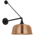 VISUAL COMFORT SIGNATURE, ACADEMY ANCHORED MACK BARN LIGHT, OUTDOOR WALL LIGHTS