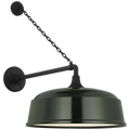 VISUAL COMFORT SIGNATURE, ACADEMY ANCHORED MACK BARN LIGHT, OUTDOOR WALL LIGHTS