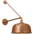 VISUAL COMFORT SIGNATURE, ACADEMY ANCHORED MACK BARN LIGHT, OUTDOOR WALL LIGHTS