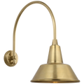 VISUAL COMFORT SIGNATURE, ACADEMY ARCHED MACK BARN LIGHT, OUTDOOR WALL LIGHTS