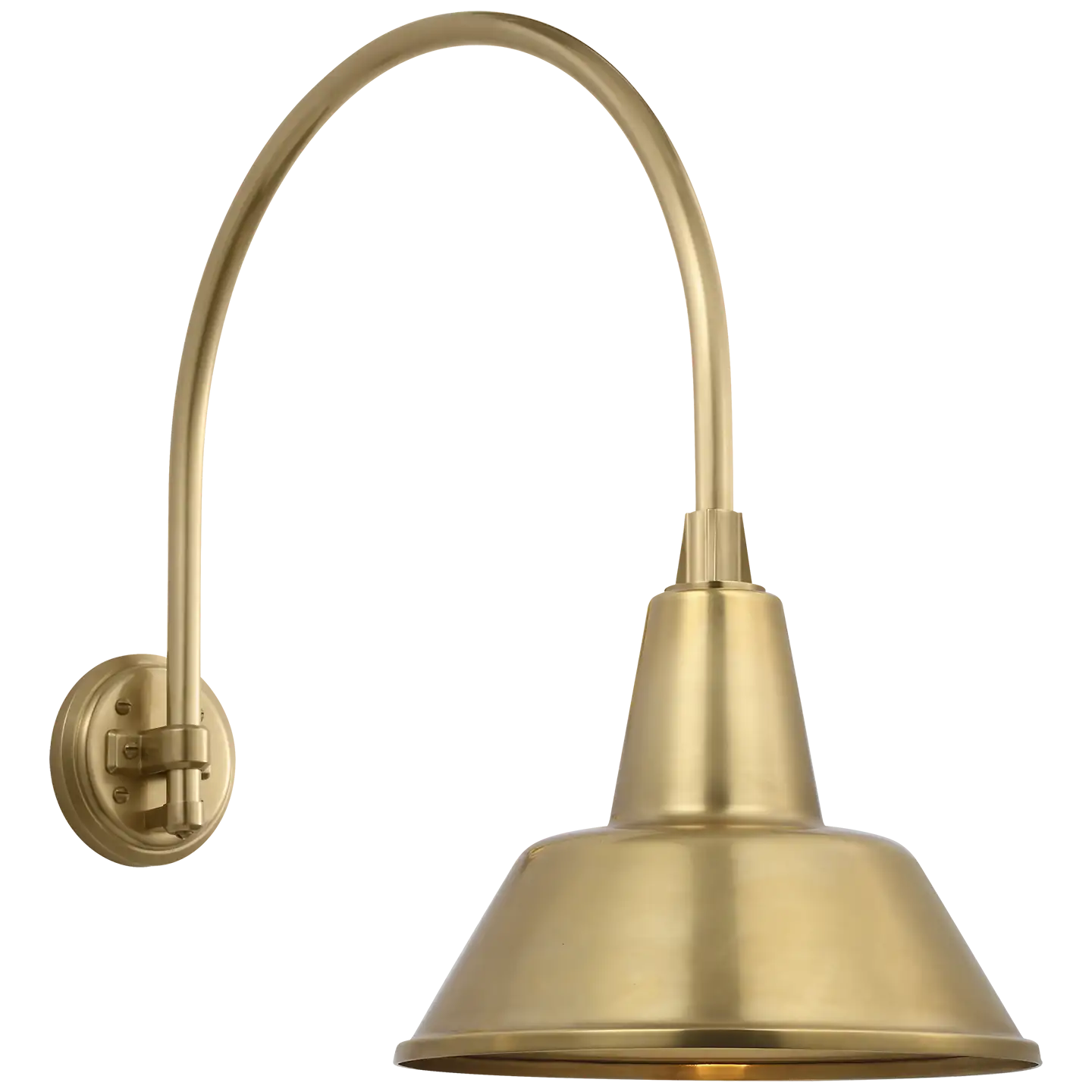 VISUAL COMFORT SIGNATURE, ACADEMY ARCHED MACK BARN LIGHT, OUTDOOR WALL LIGHTS