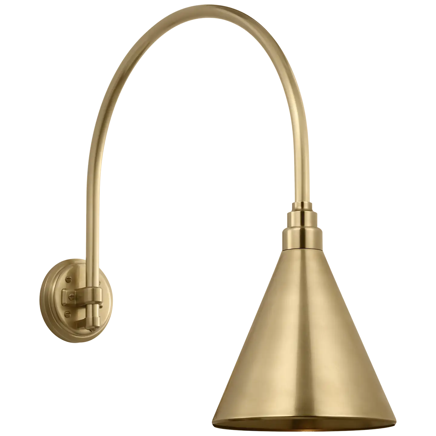 VISUAL COMFORT SIGNATURE, ACADEMY ARCHED MACK BARN LIGHT, OUTDOOR WALL LIGHTS