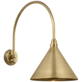 VISUAL COMFORT SIGNATURE, ACADEMY ARCHED MACK BARN LIGHT, OUTDOOR WALL LIGHTS