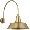 VISUAL COMFORT SIGNATURE, ACADEMY ARCHED MACK BARN LIGHT, OUTDOOR WALL LIGHTS