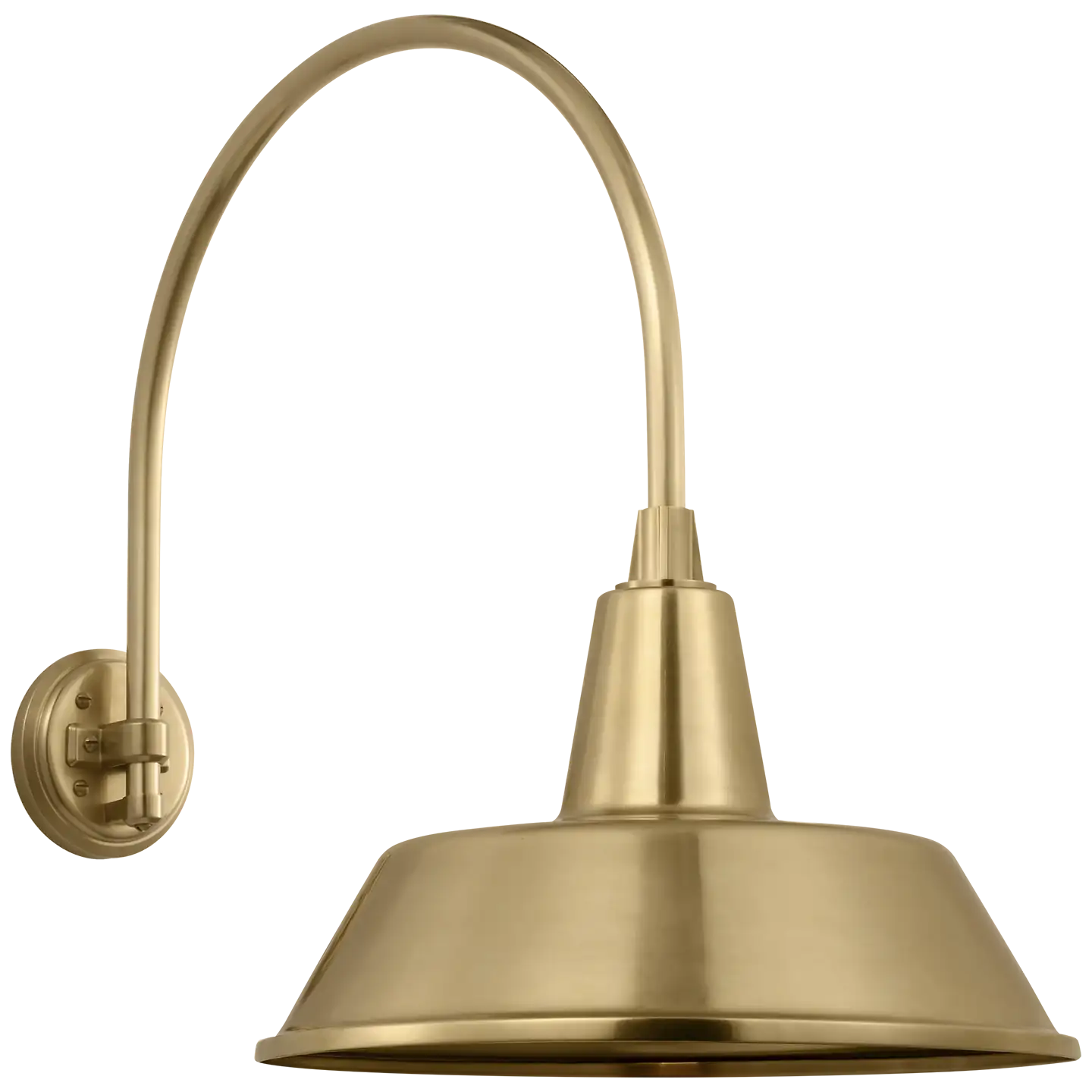 VISUAL COMFORT SIGNATURE, ACADEMY ARCHED MACK BARN LIGHT, OUTDOOR WALL LIGHTS