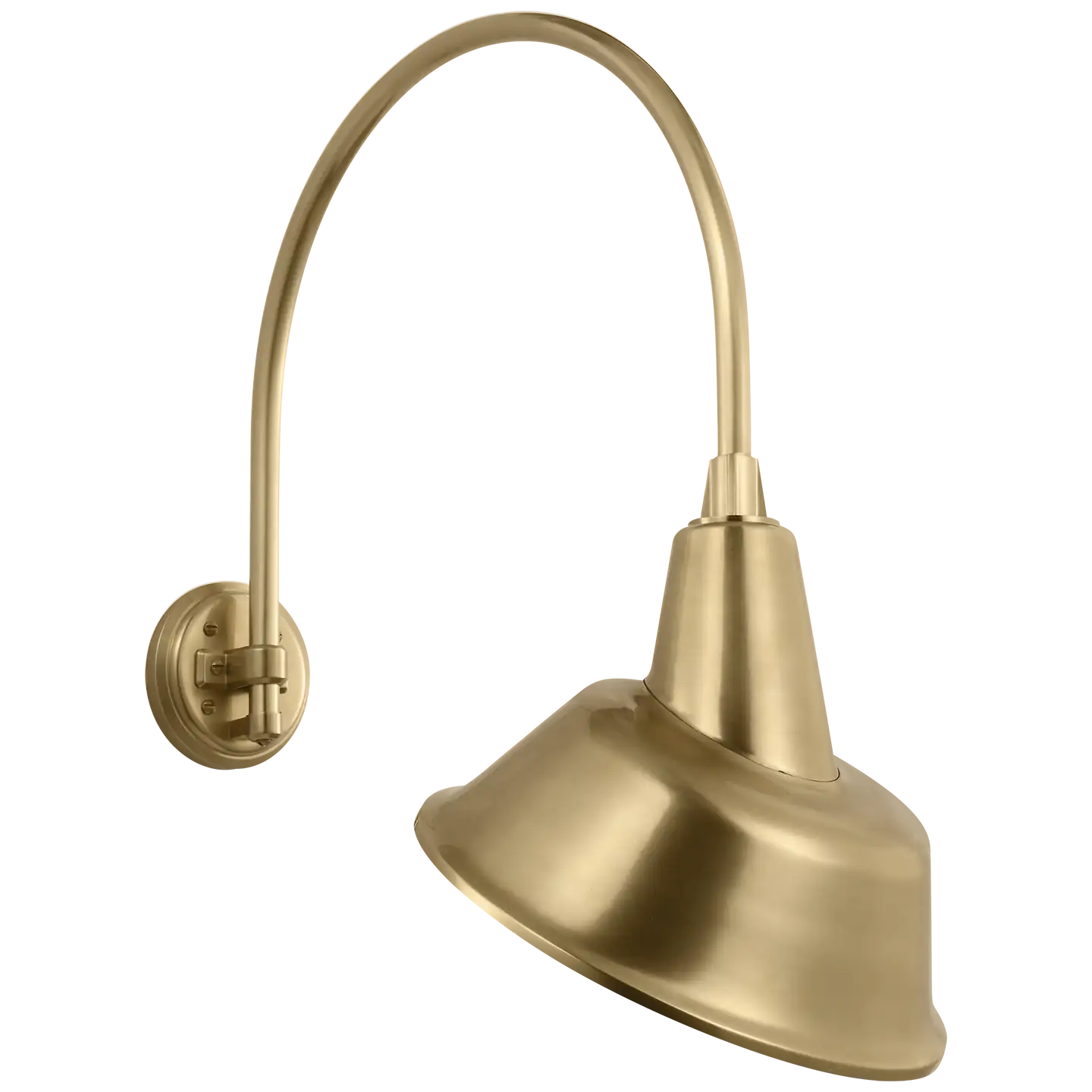 VISUAL COMFORT SIGNATURE, ACADEMY ARCHED MACK BARN LIGHT, OUTDOOR WALL LIGHTS