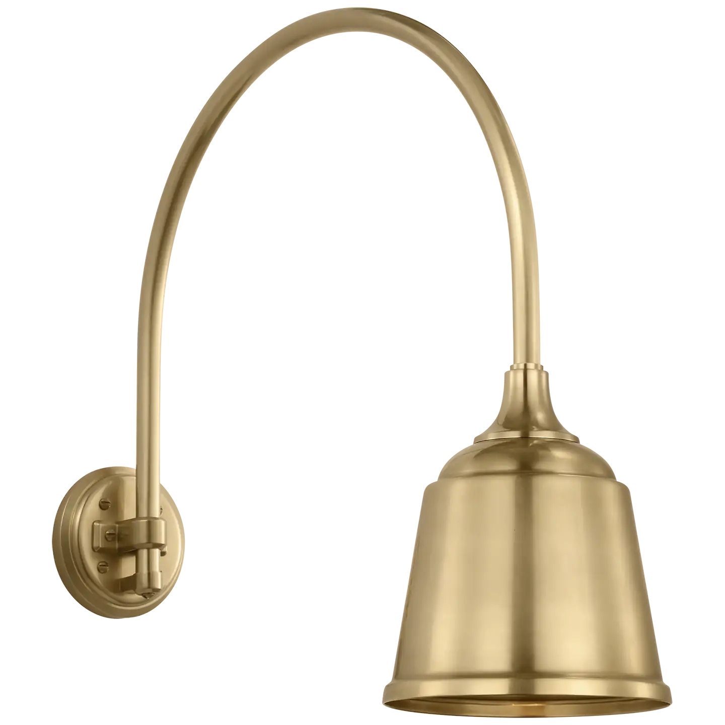VISUAL COMFORT SIGNATURE, ACADEMY ARCHED MACK BARN LIGHT, OUTDOOR WALL LIGHTS