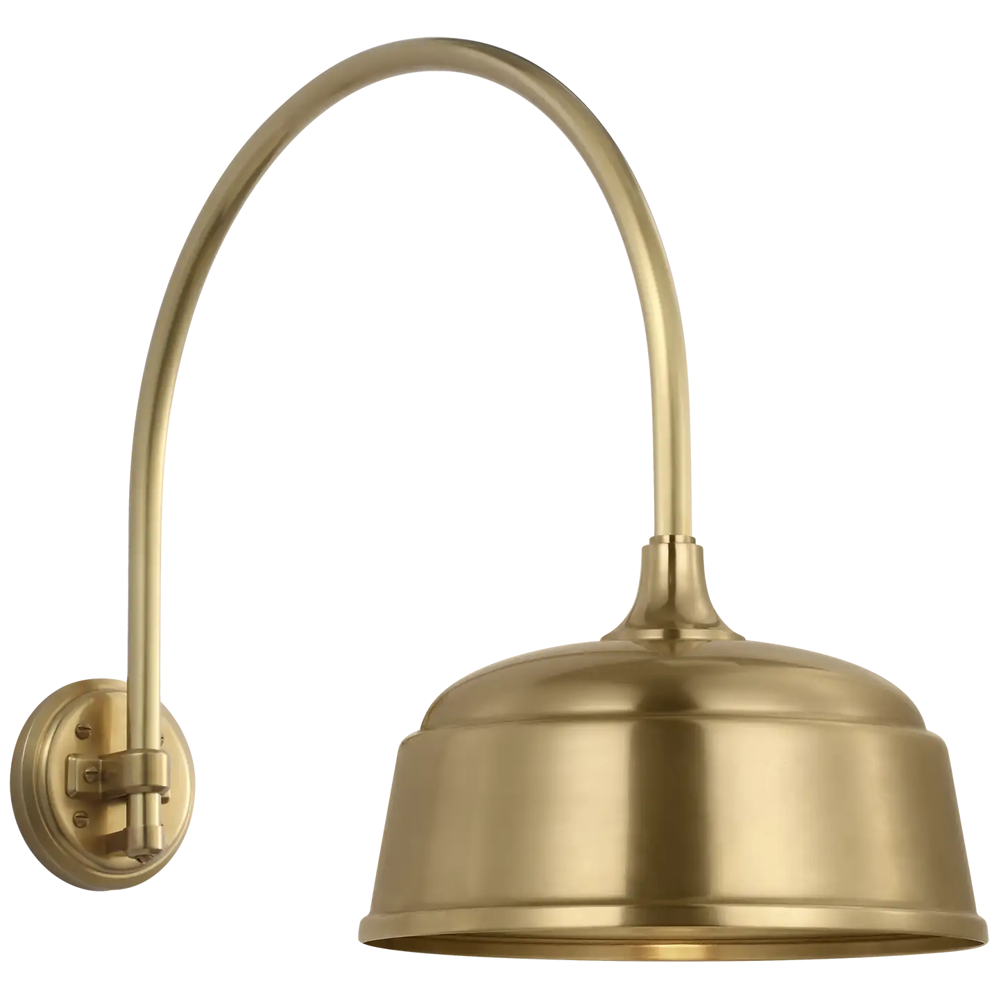 VISUAL COMFORT SIGNATURE, ACADEMY ARCHED MACK BARN LIGHT, OUTDOOR WALL LIGHTS