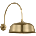 VISUAL COMFORT SIGNATURE, ACADEMY ARCHED MACK BARN LIGHT, OUTDOOR WALL LIGHTS