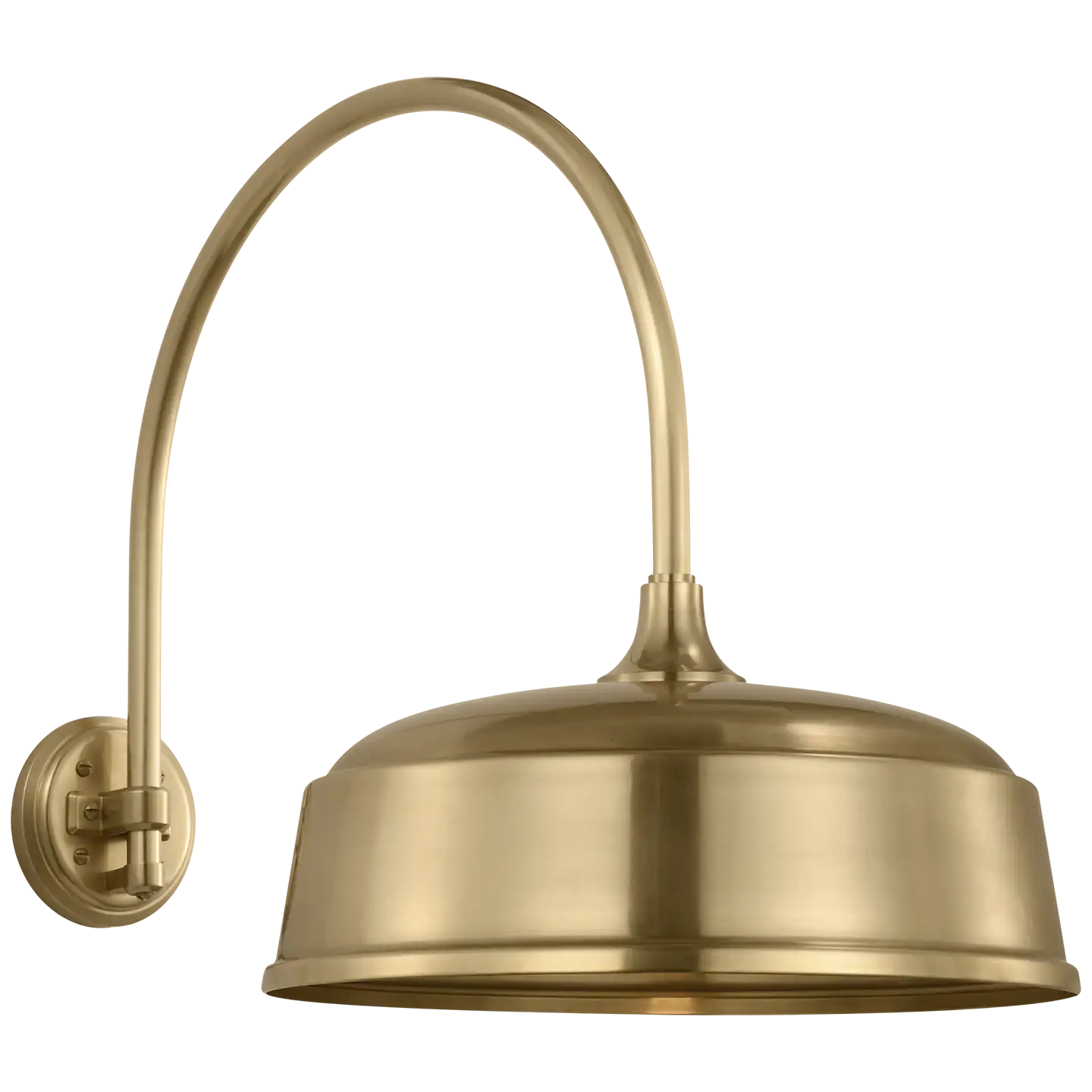 VISUAL COMFORT SIGNATURE, ACADEMY ARCHED MACK BARN LIGHT, OUTDOOR WALL LIGHTS