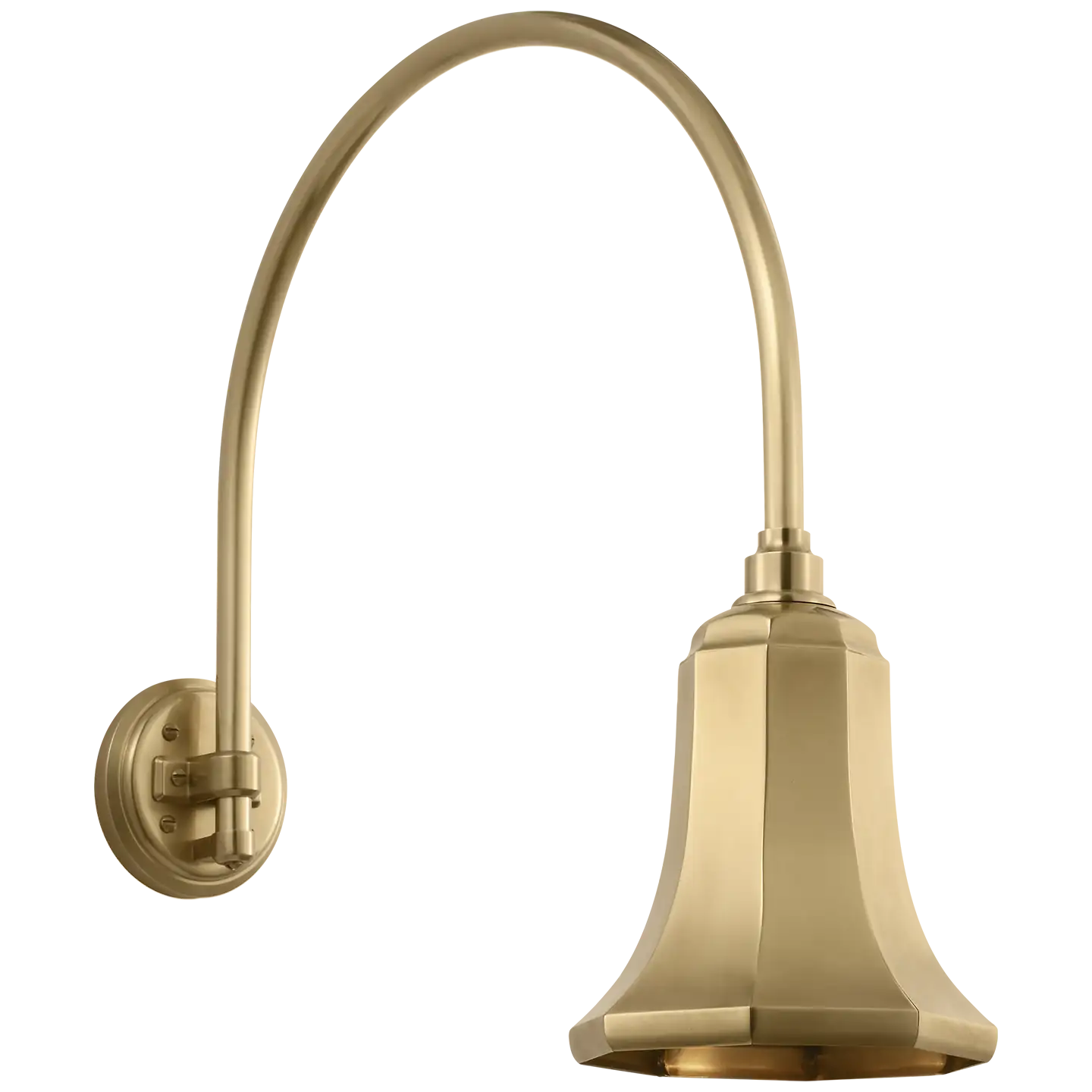 VISUAL COMFORT SIGNATURE, ACADEMY ARCHED MACK BARN LIGHT, OUTDOOR WALL LIGHTS